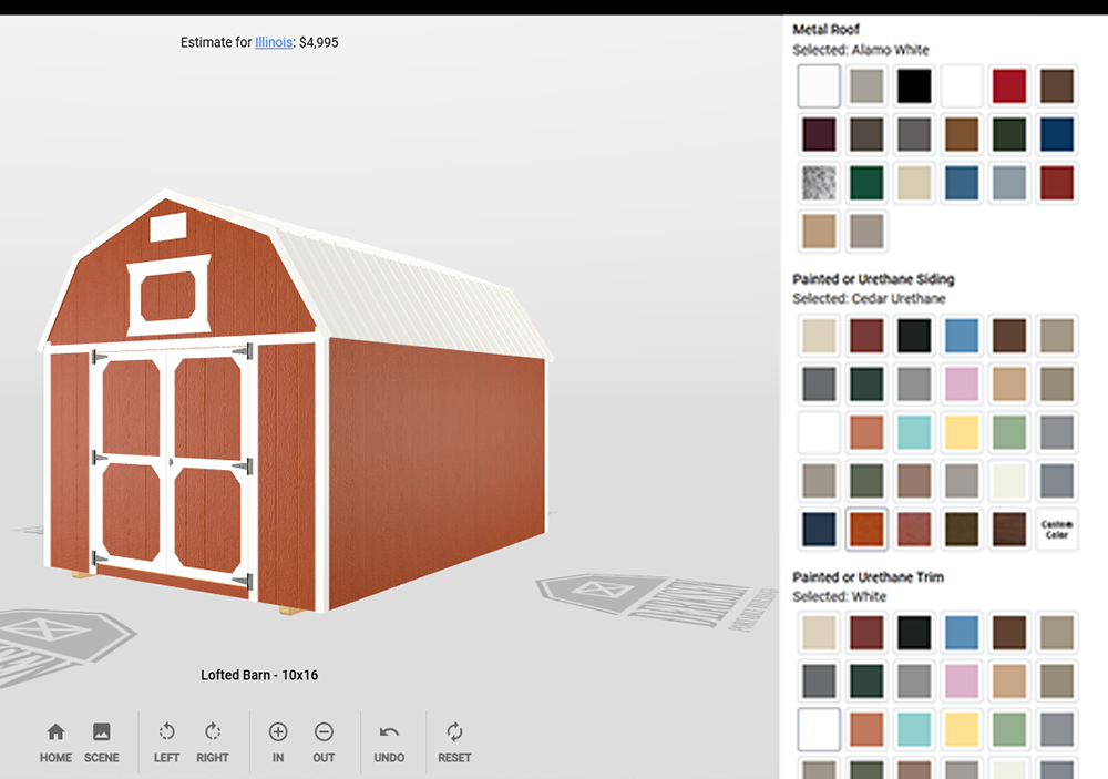 Portable Buildiings 3D Builder