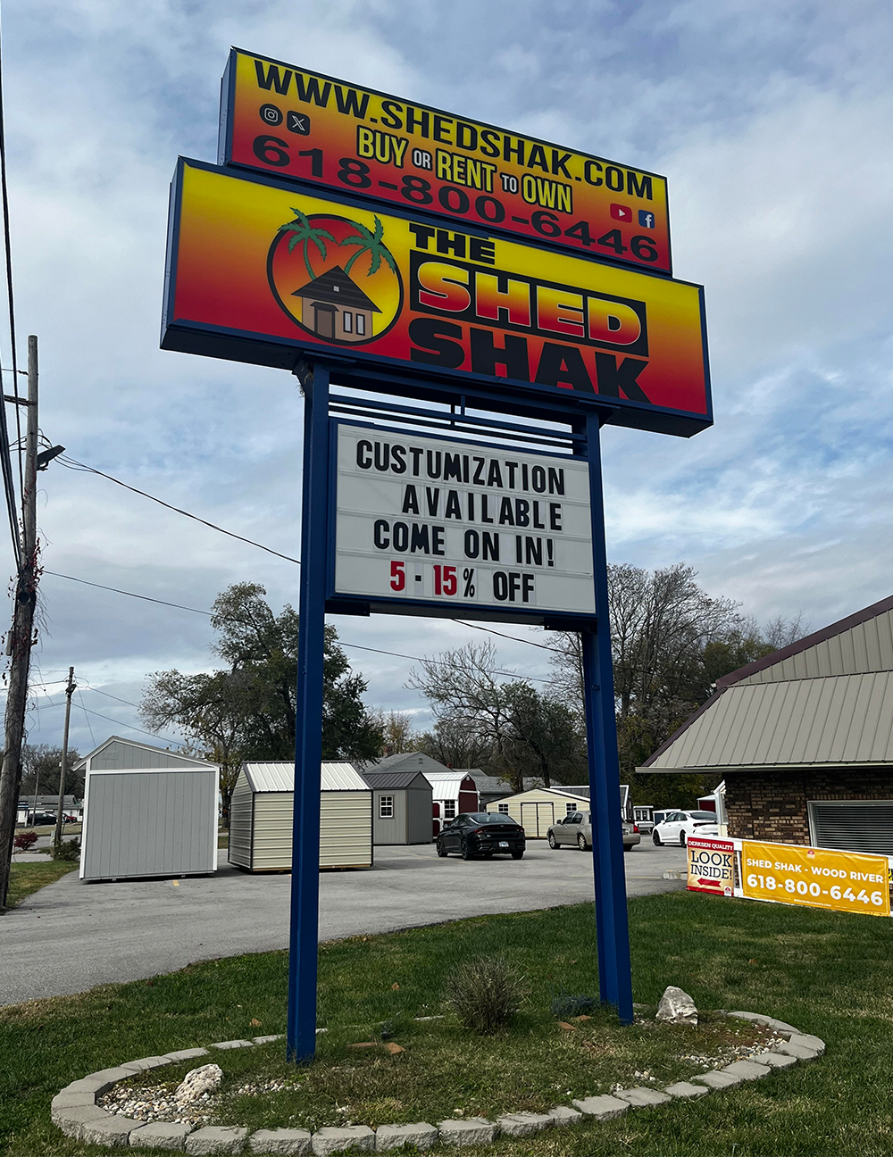Shed Shak Sign