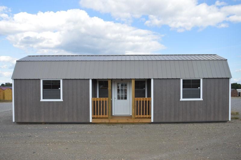 Side Lofted Barn Cabin