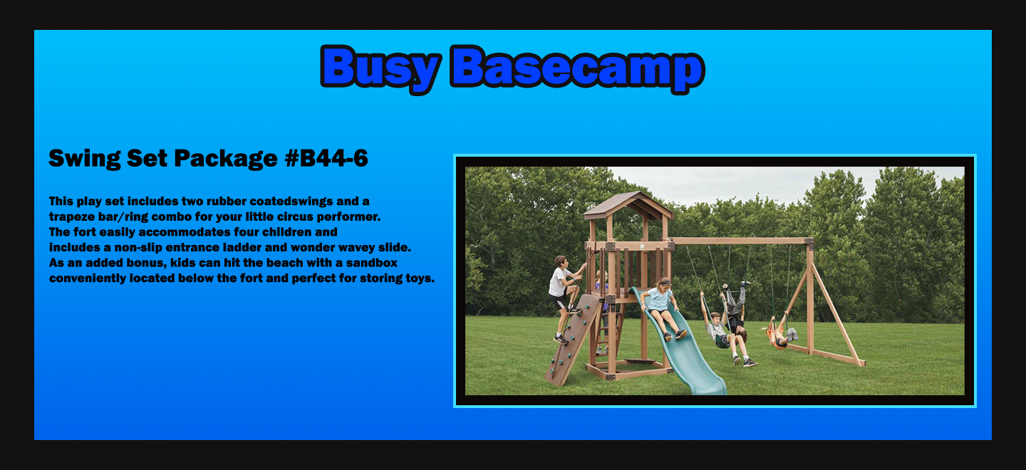 #B44-6 Playset