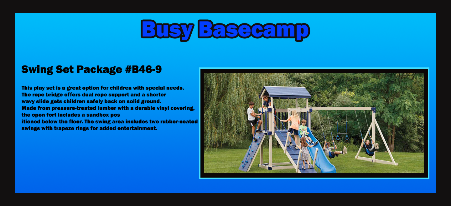 #B46-9 Playset