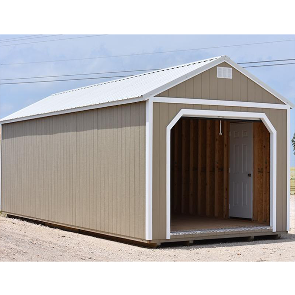 Painted Garage